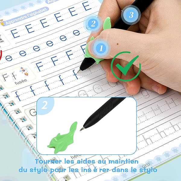 Le cahier magique pour écrire, compter et dessiner sans effort