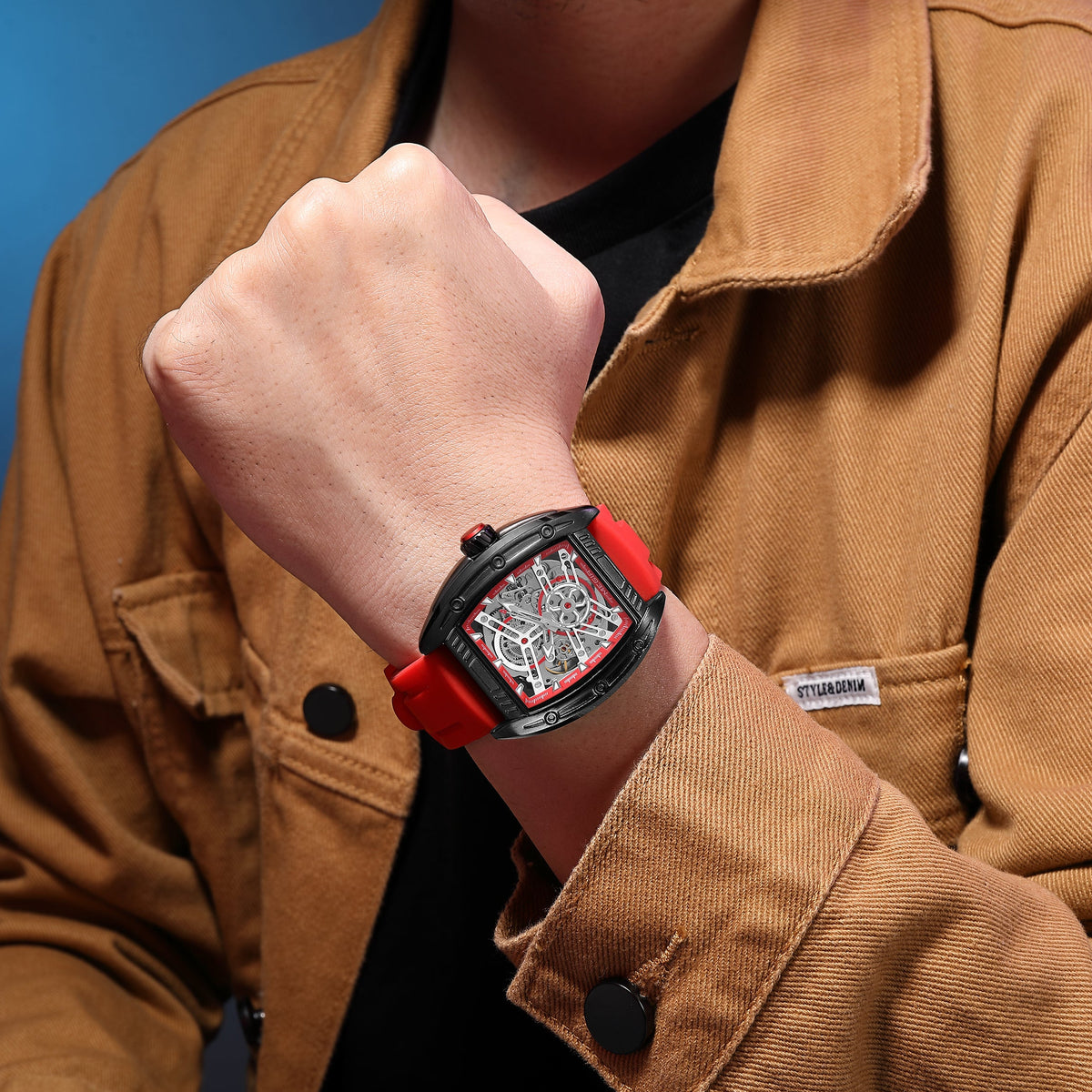 Montre mécanique de luxe