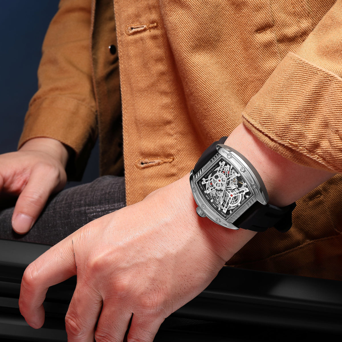 Montre mécanique de luxe